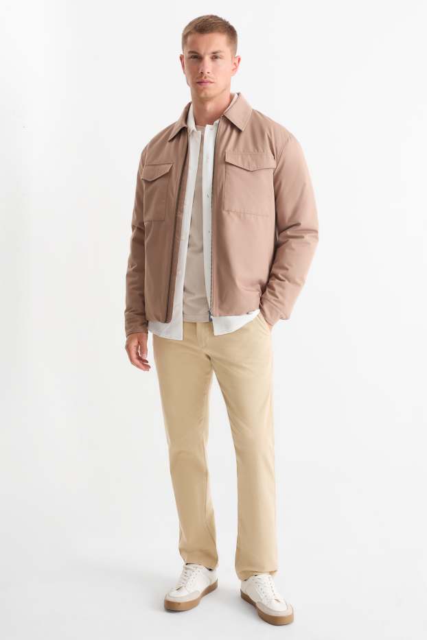 Bărbați - Chino - regular fit - bej