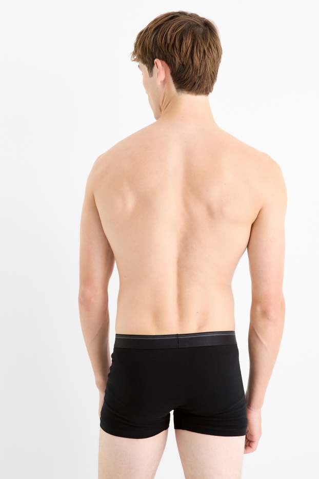 Bărbați - Multipack 5 perechi - chiloți boxer - negru