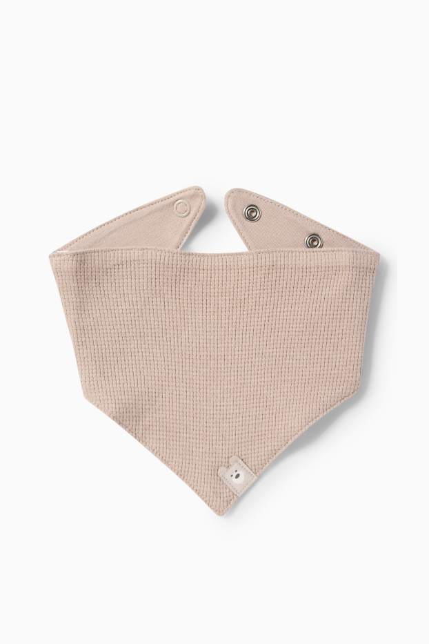 Baby Boys - Teddy bear - baby outfit - 3 piece - beige / brown