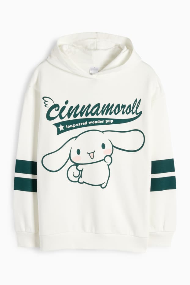 Copii - Fete - Cinnamoroll - hanorac - alb