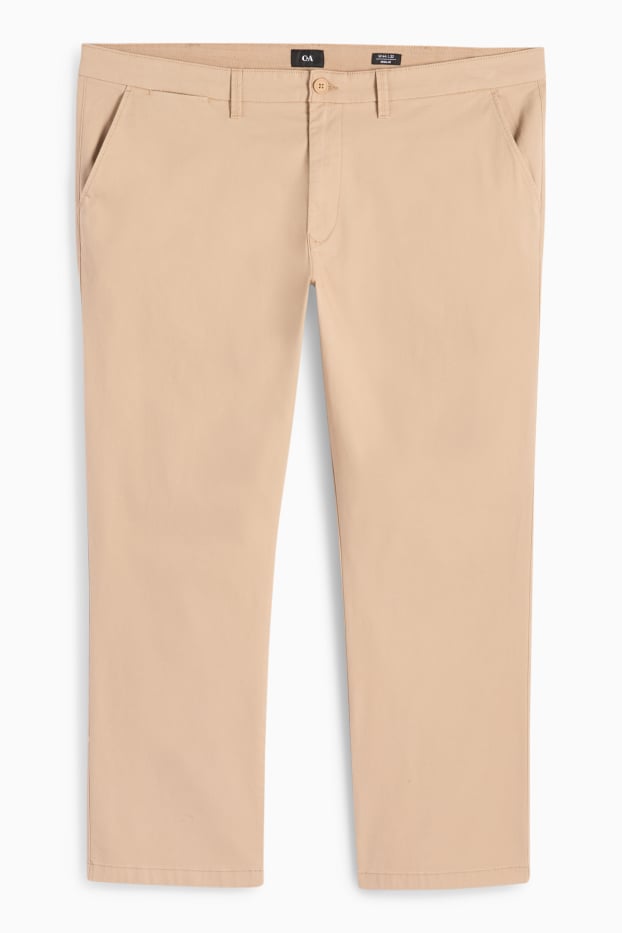 Bărbați - Chino - regular fit - taupe