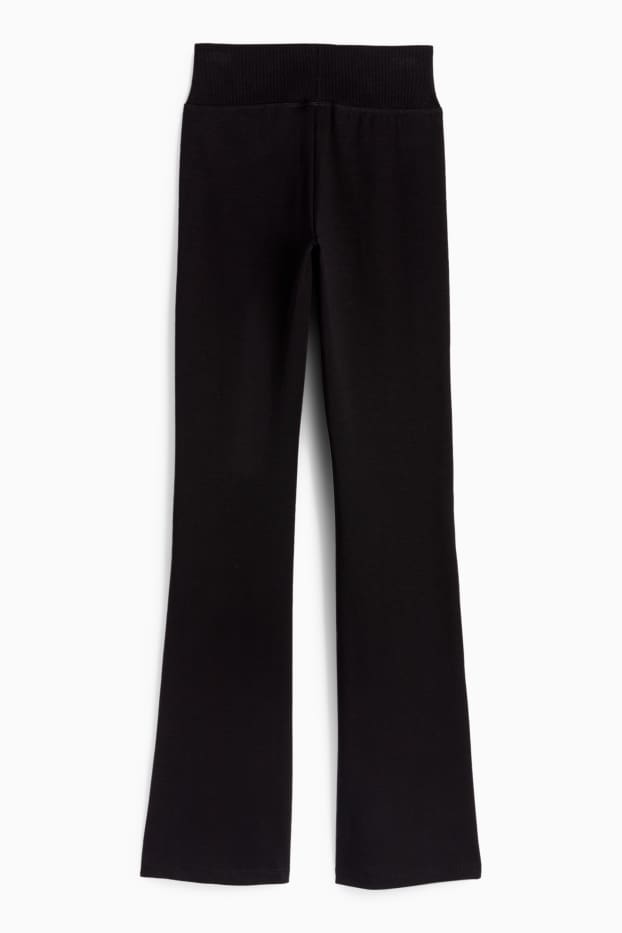 Dámské - Flared legíny - černá