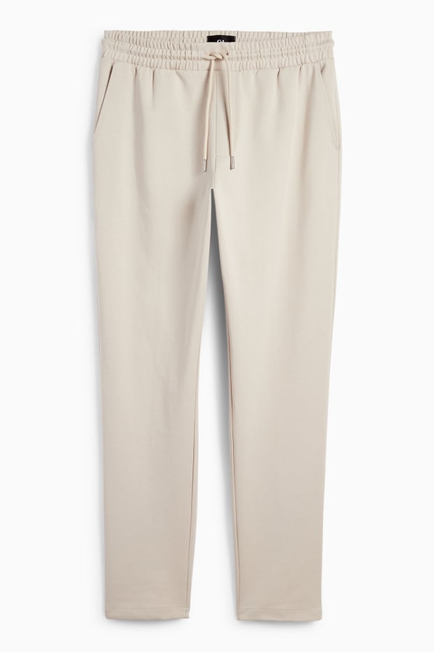 Bărbați - Pantaloni de trening - bej deschis
