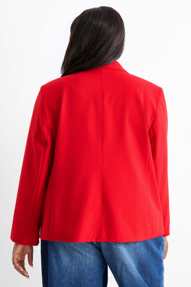 Femei - Blazer - relaxed fit - roșu