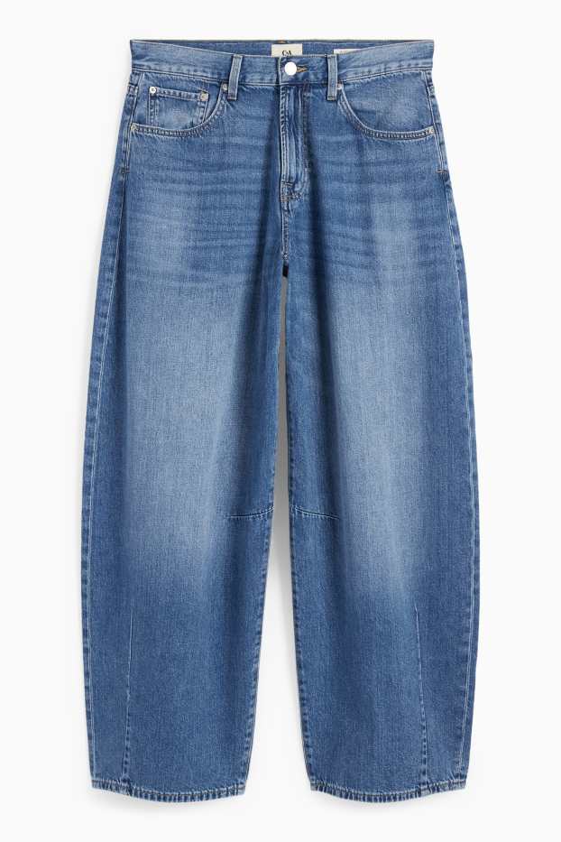 Bărbați - Balloon jeans - denim-albastru