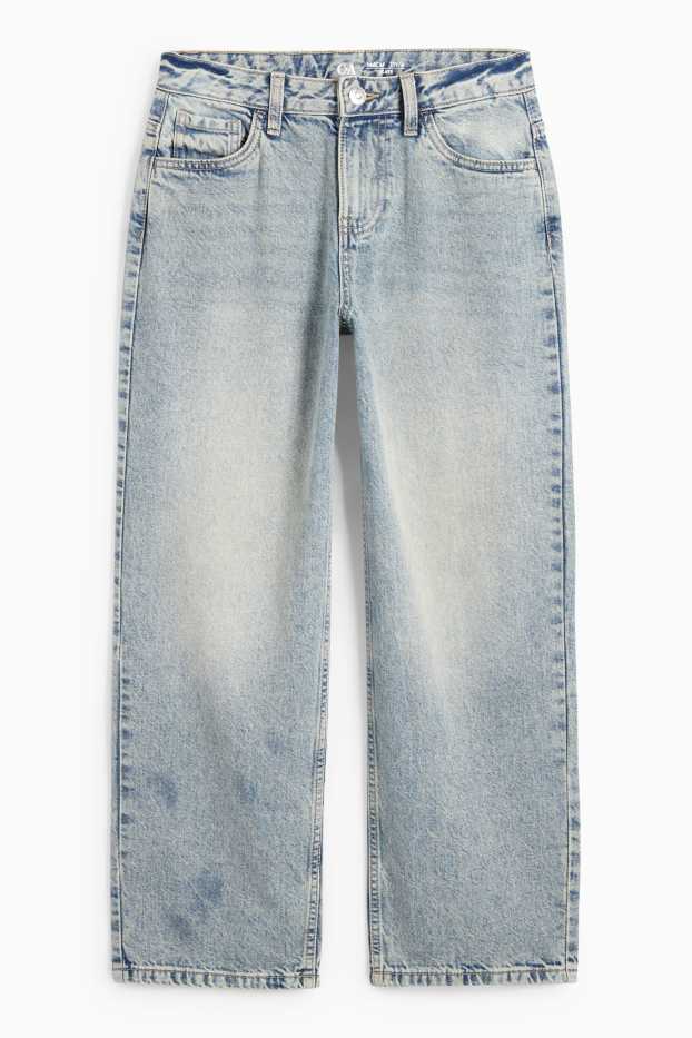 Copii - Fete - Skater jeans - denim-albastru deschis