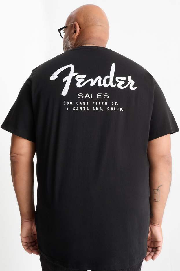 Bărbați - Tricou - regular fit - Fender - negru
