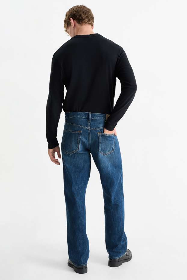 Bărbați - Relaxed jeans - denim-albastru