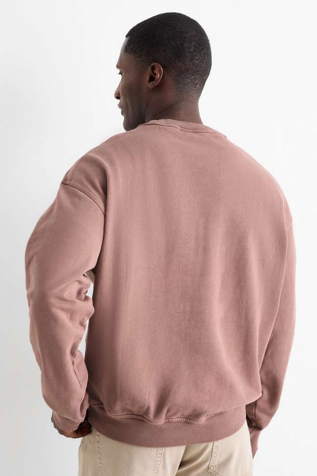 Men - Sweatshirt - light brown
