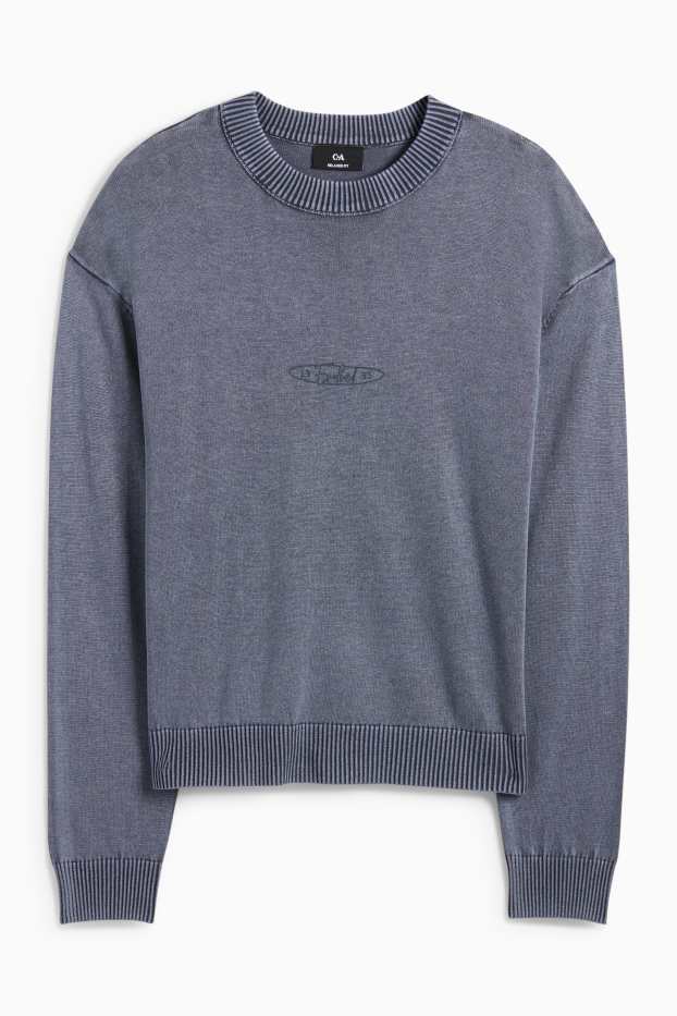 Heren - Trui - blauw