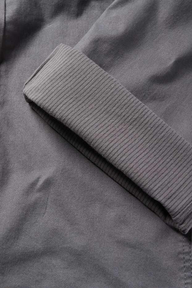 Bărbați - Pantaloni termoizolanți - regular fit - gri