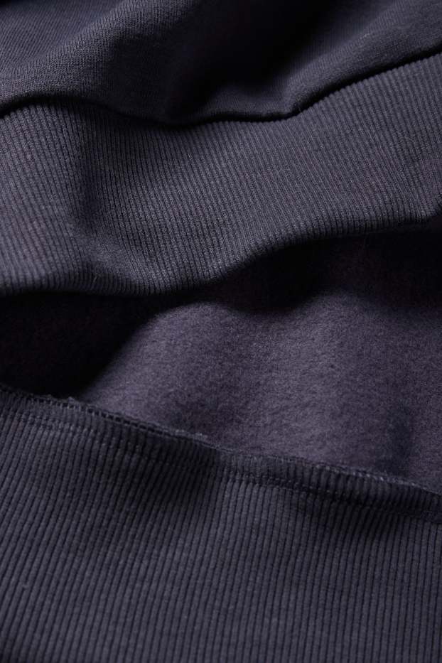 Dámské - Mikina - oversized - tmavomodrá