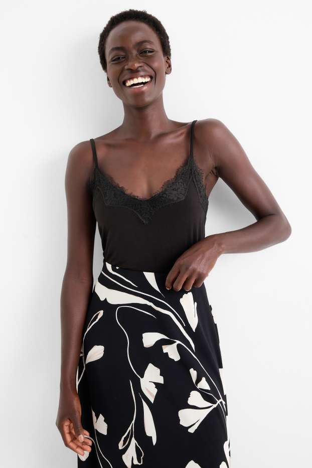 Dona - Samarreta interior - negre