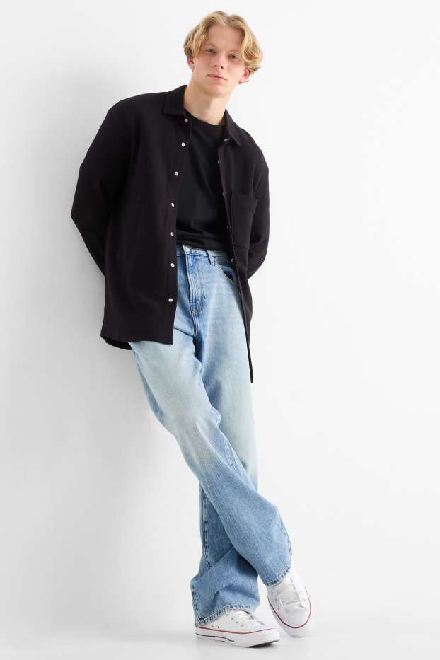Bărbați - Bootcut jeans - denim-albastru deschis