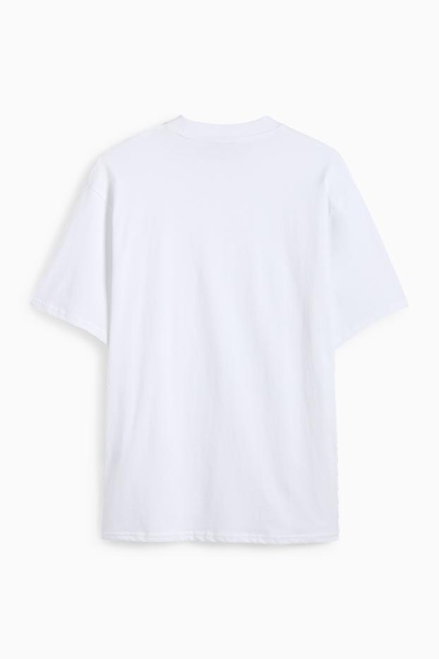 Bărbați - Tricou - relaxed fit - alb