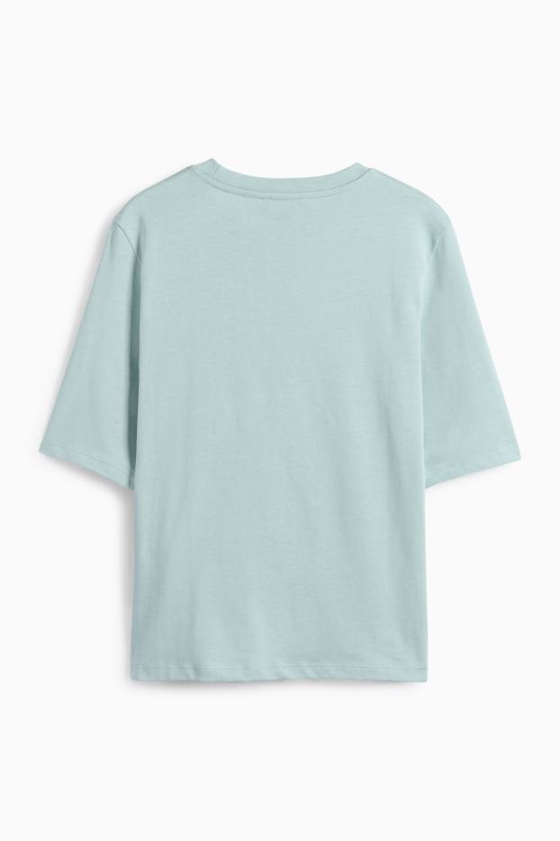 Femei - Tricou - regular fit - albastru deschis