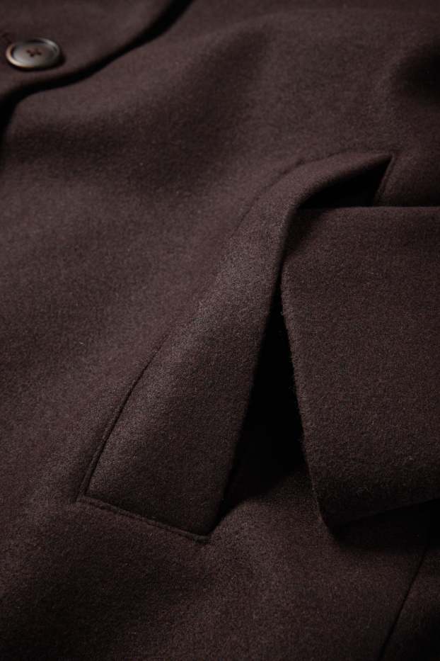 Women - Coat - dark brown
