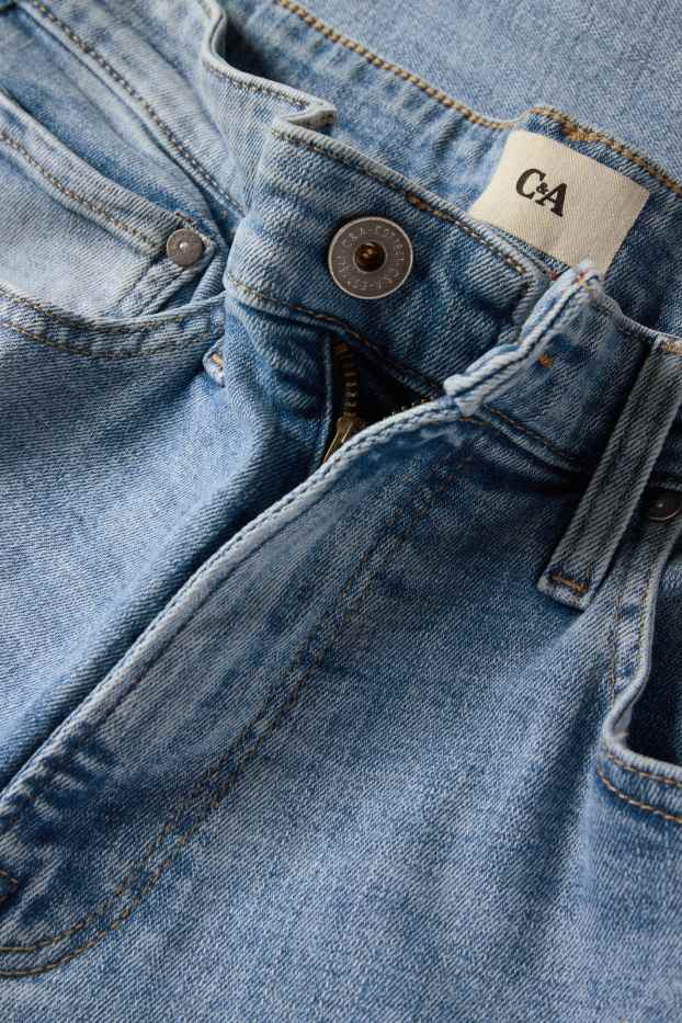 Bărbați - Straight jeans - LYCRA® - denim-albastru deschis