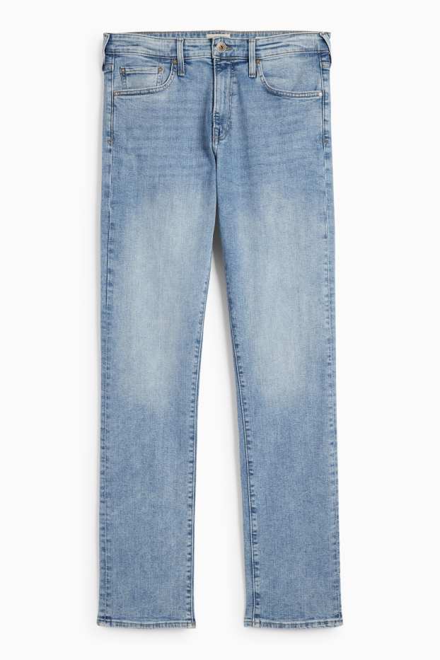 Bărbați - Straight jeans - LYCRA® - denim-albastru deschis