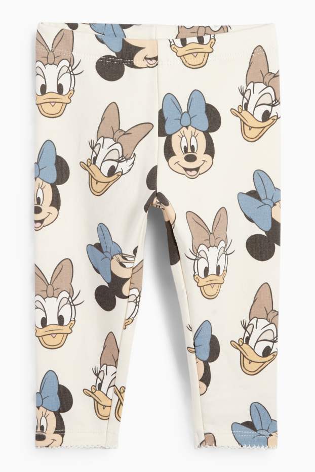 Bebeluși - fete - Disney - compleu bebeluși - 2 piese - bej