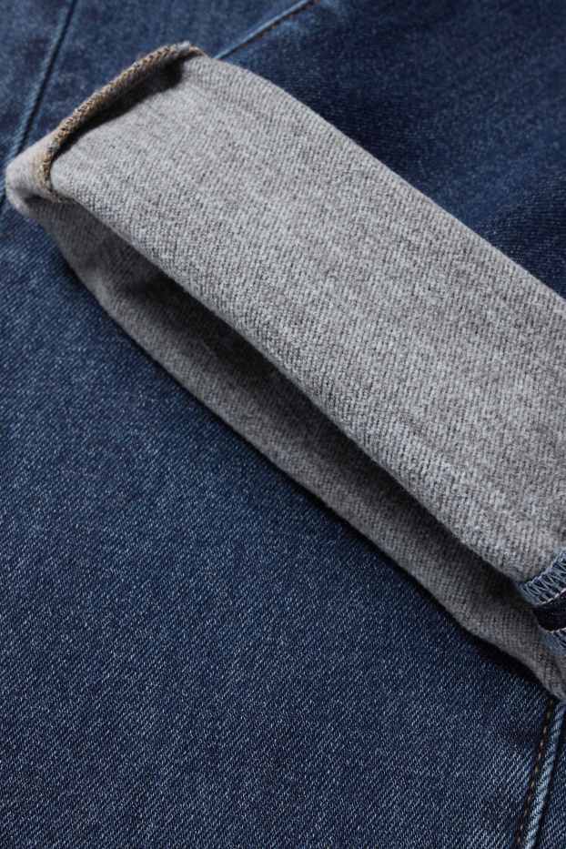 Bărbați - Regular jeans - jeans termoizolanți - LYCRA® - denim-albastru