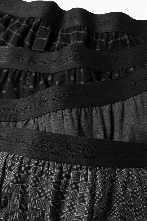 Men - Multipack of 5 - trunks - dark gray