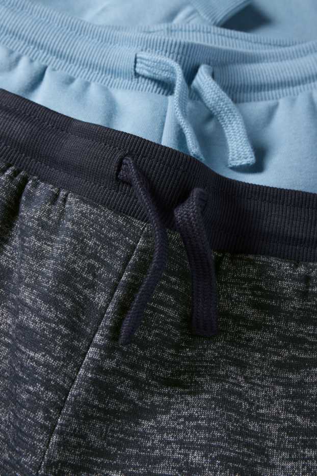 Copii - Băieți - Multipack 2 perechi - pantaloni de trening - albastru