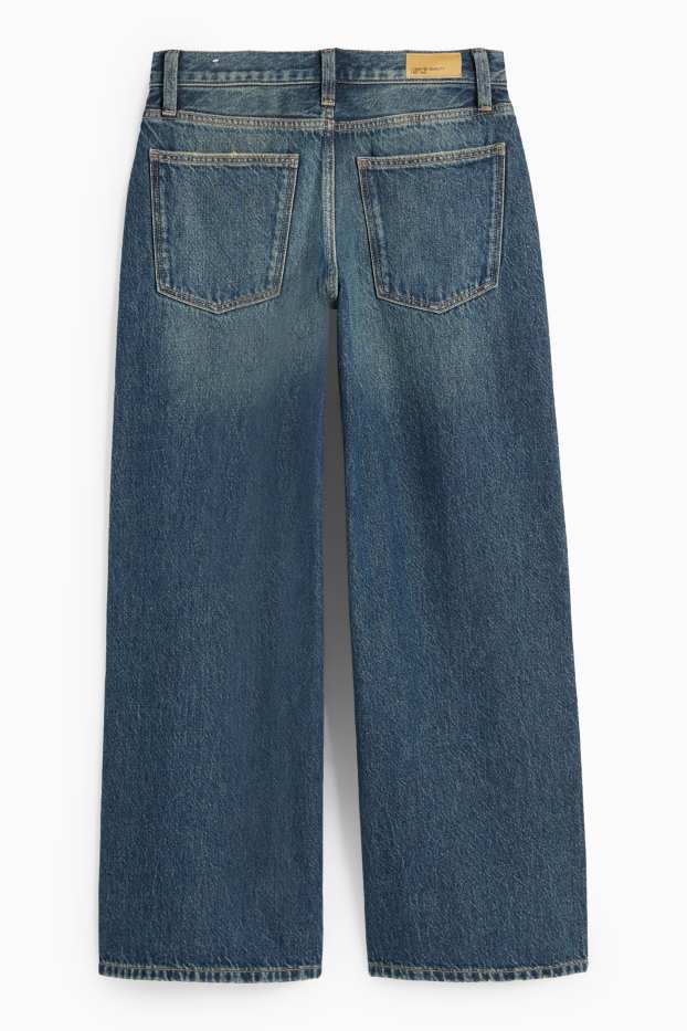 Copii - Fete - Baggy jeans - denim-albastru închis