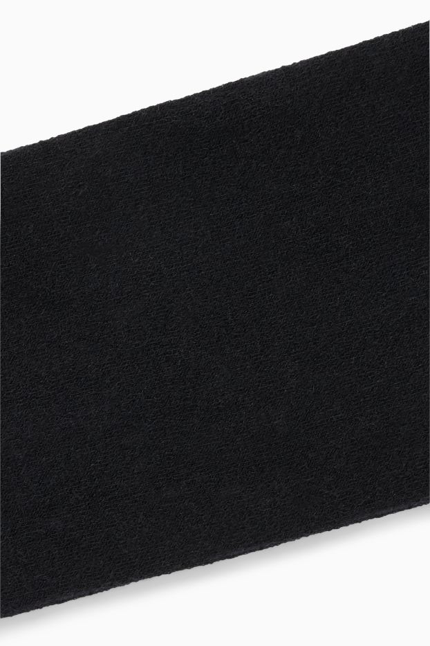 Dámské - Punčochové kalhoty s kašmírem - černá