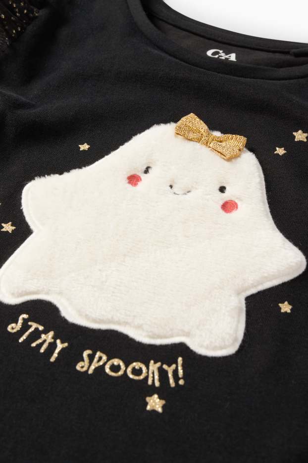 Bambine - Fantasma - maglia a maniche lunghe - nero