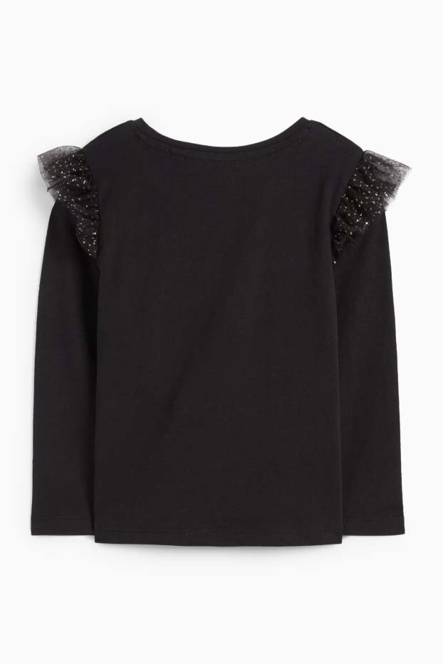 Bambine - Fantasma - maglia a maniche lunghe - nero