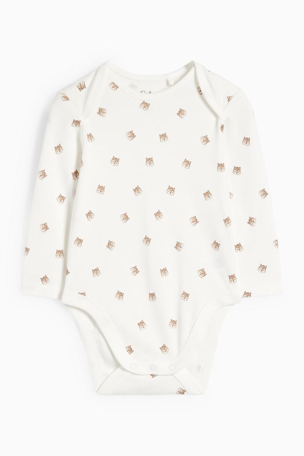 Unisex - Veveriță - set salopete - 2 piese - verde închis