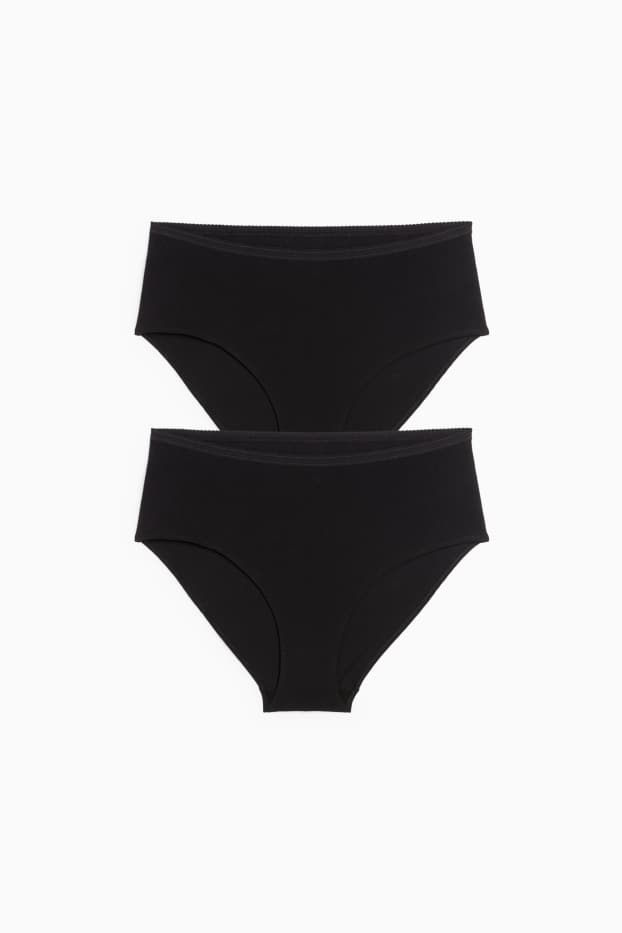 Femei - Multipack 2 perechi - chiloți - negru