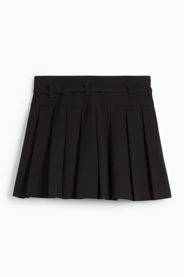 Femei - Fustă-pantalon scurtă - negru