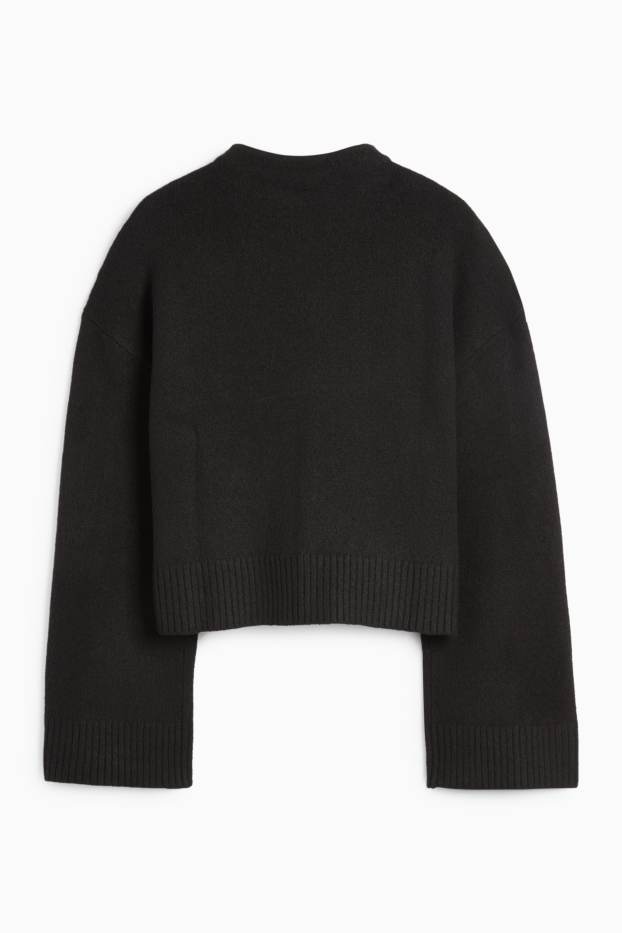 Femei - Pulover - negru