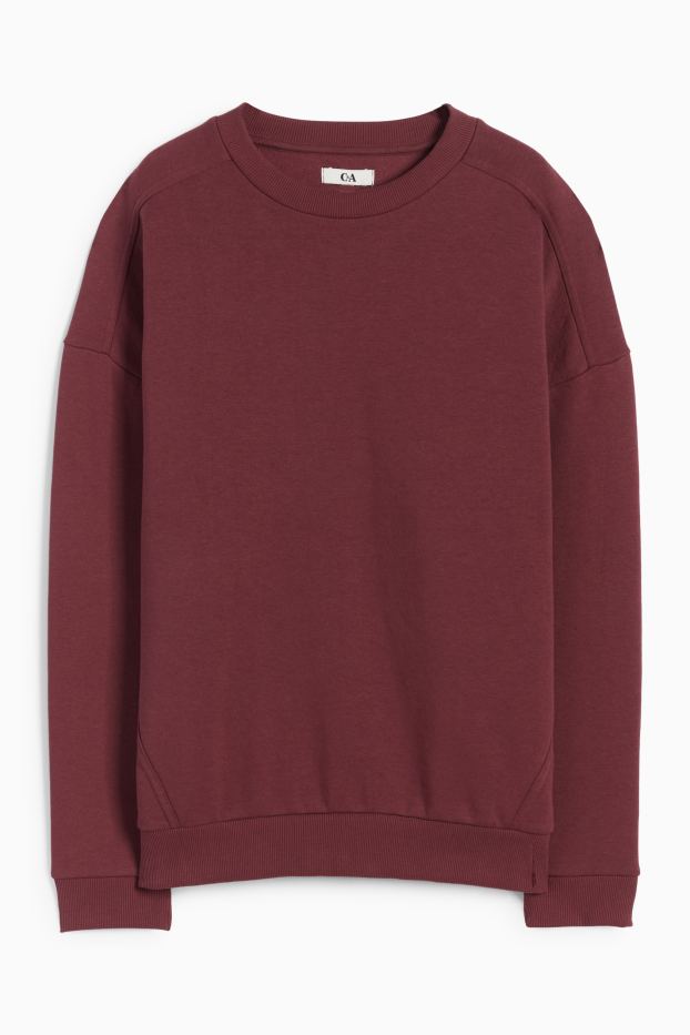 Dámské - Mikina - bordeaux