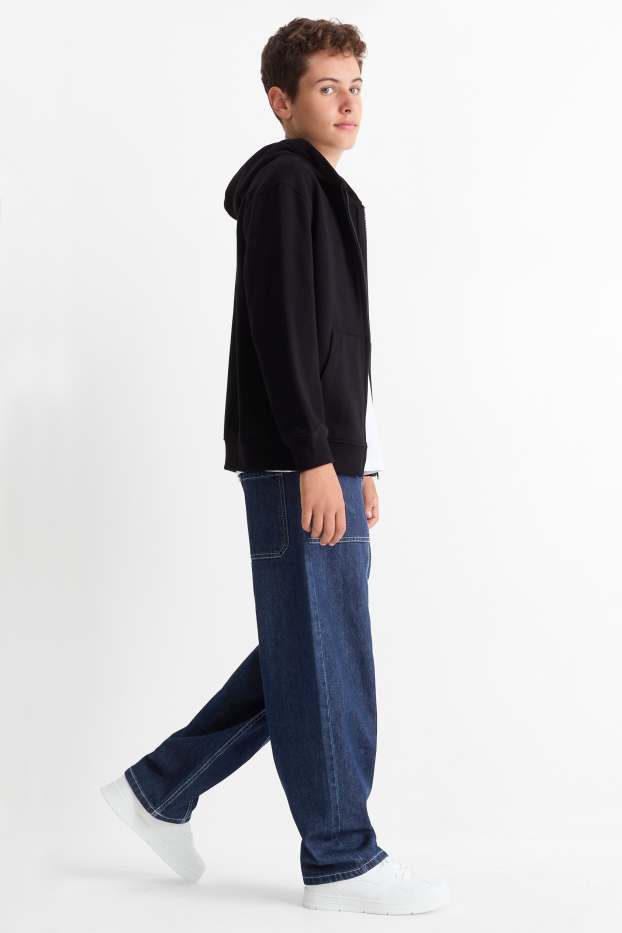 Children Boys - Skateboarder jeans - denim-dark blue