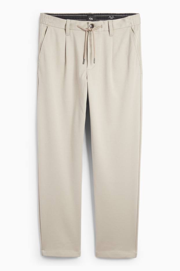 Bărbați - Chino - tapered fit - bej