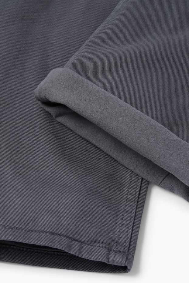 Copii - Băieți - Pantaloni cargo termoizolanți - gri închis