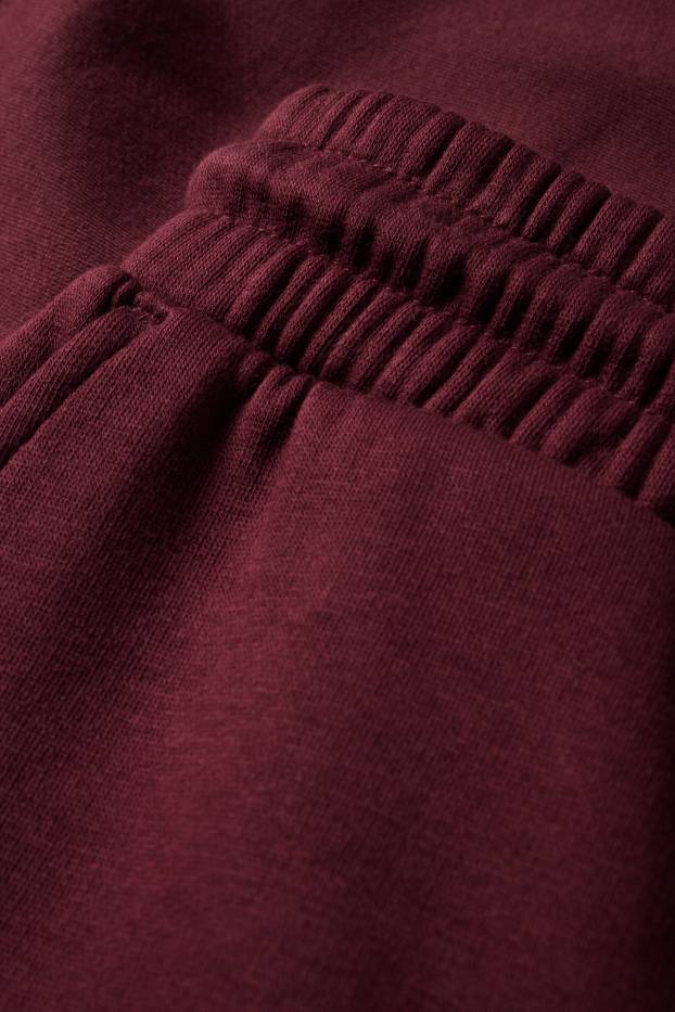 Dámské - Teplákové kalhoty  - bordeaux