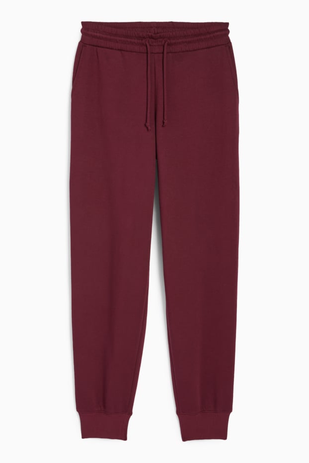Dámské - Teplákové kalhoty  - bordeaux