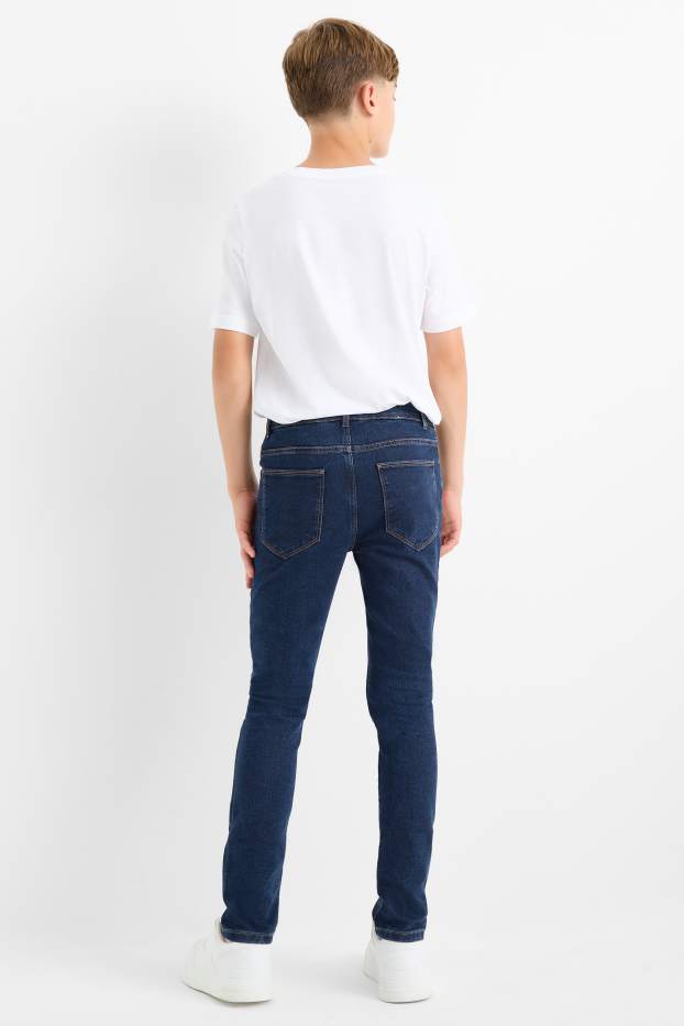 Copii - Băieți - Multipack 2 perechi - skinny jeans - albastru / negru