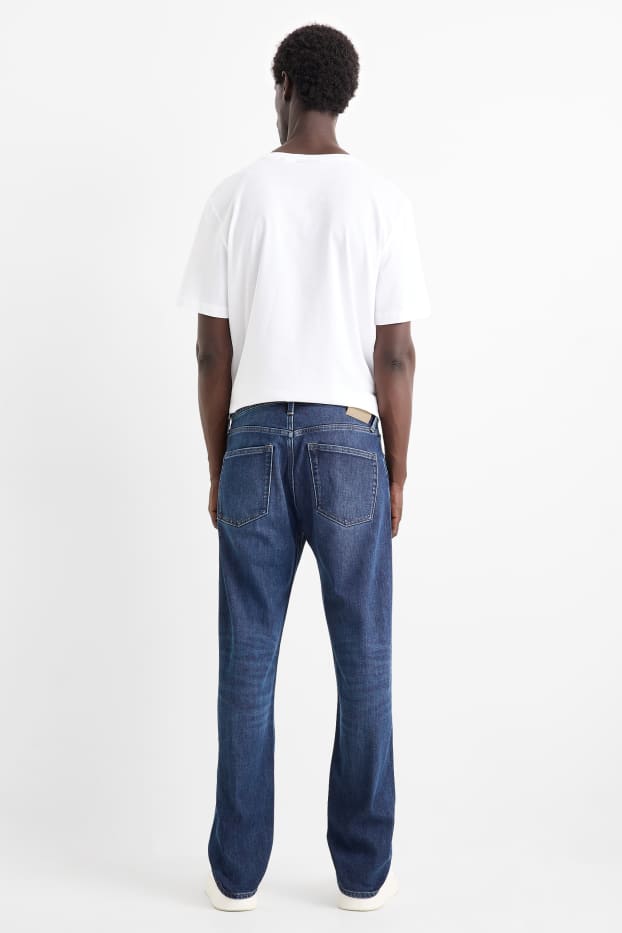 Bărbați - Regular jeans - jeans termoizolanți - LYCRA® - denim-albastru