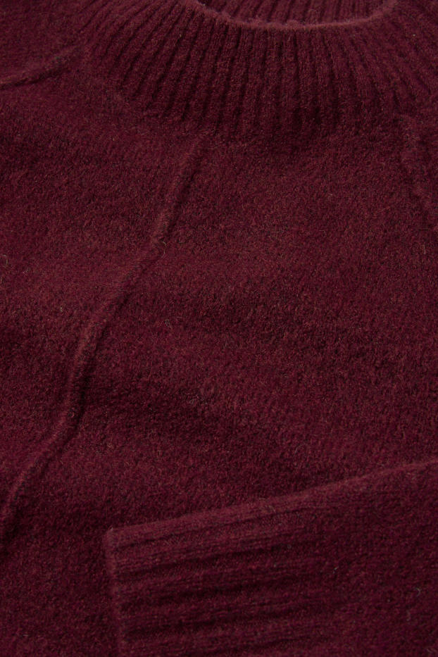 Femei - Pulover - bordo