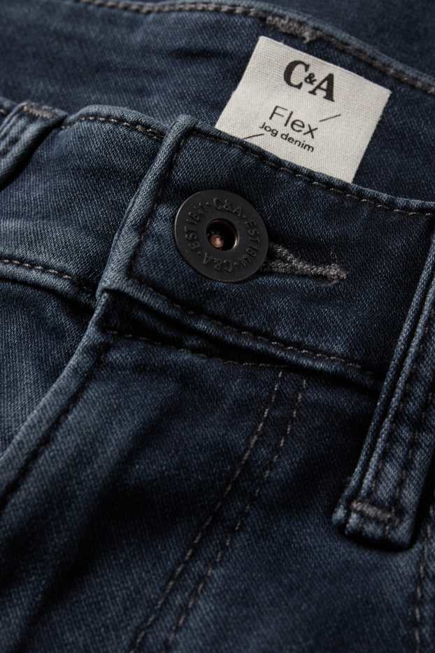 Bărbați - Slim jeans - Flex jog denim - LYCRA® - denim-albastru închis