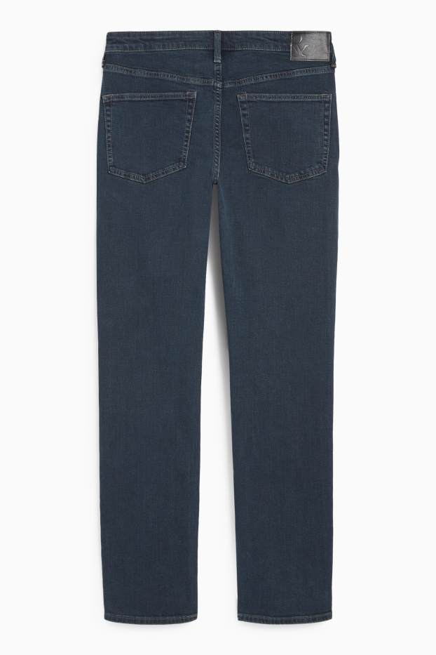 Bărbați - Straight jeans - LYCRA® - denim-albastru închis