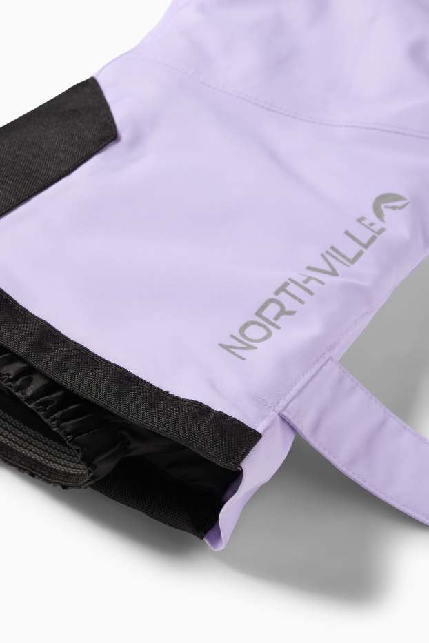 Copii - Fete - Pantaloni de schi - impermeabili - violet deschis