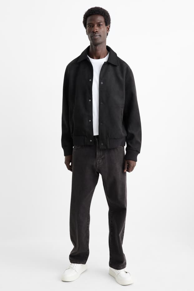 Bărbați - Relaxed jeans - denim-gri închis