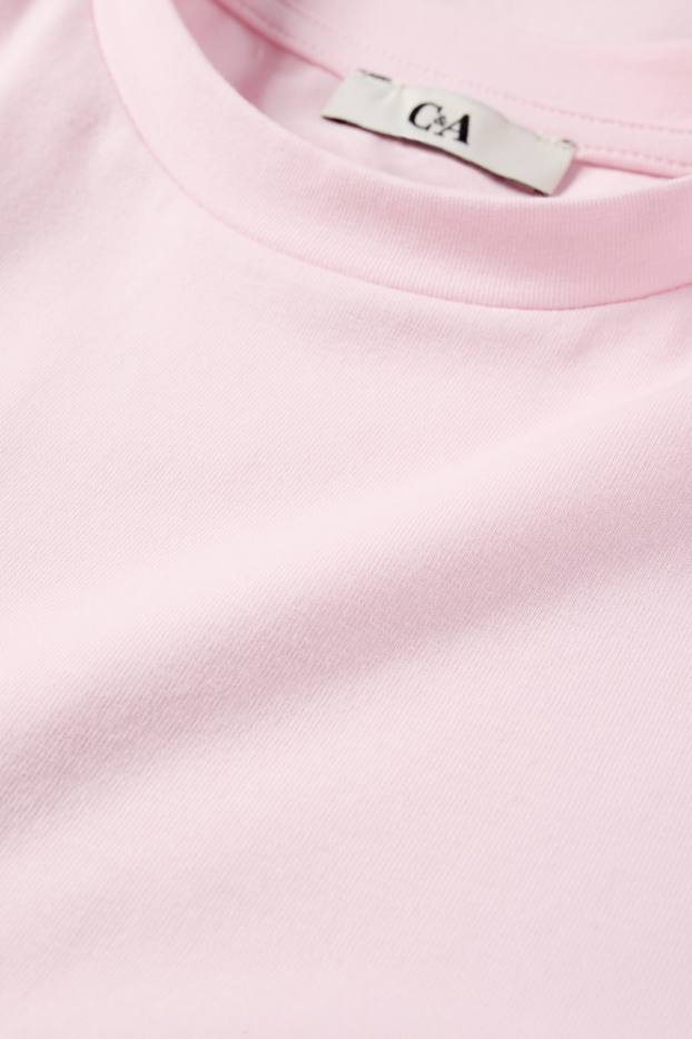 Femei - Tricou - slim fit - roz
