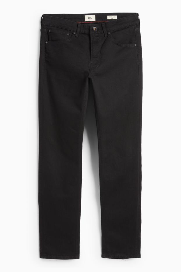 Bărbați - Slim jeans - LYCRA® - negru